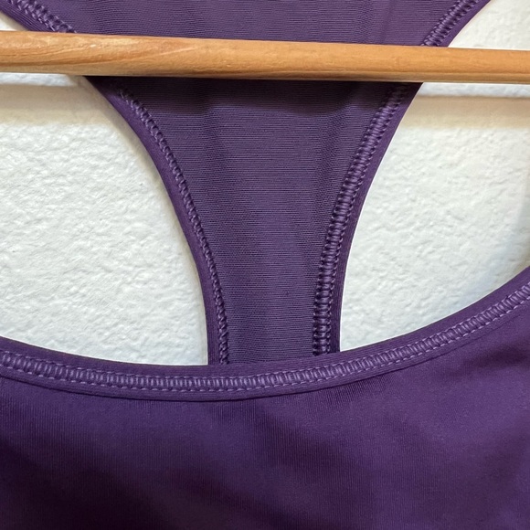 Purple VSX Sport Victoria’s Secret Player Sports Bra Sz LG Active Athletic - Picture 4 of 5
